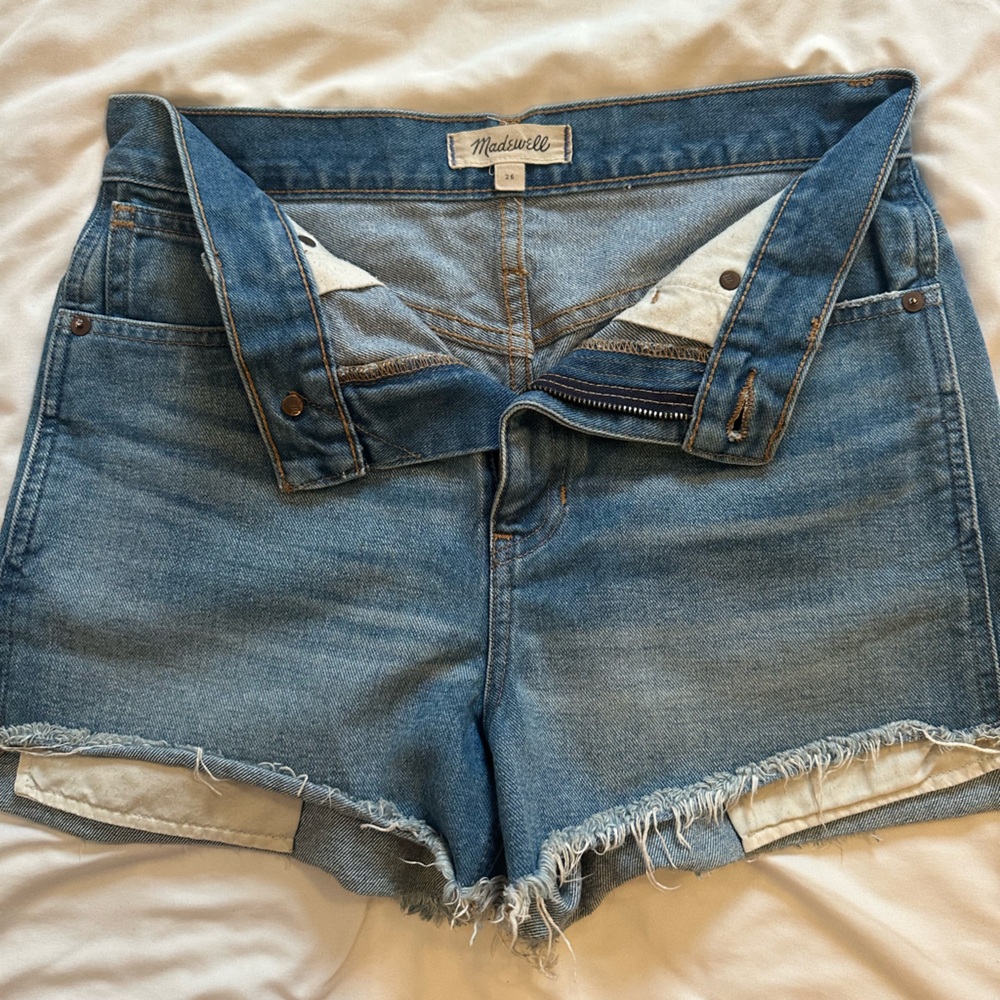 Madewell Blue Women's the perfect Jean short size 26